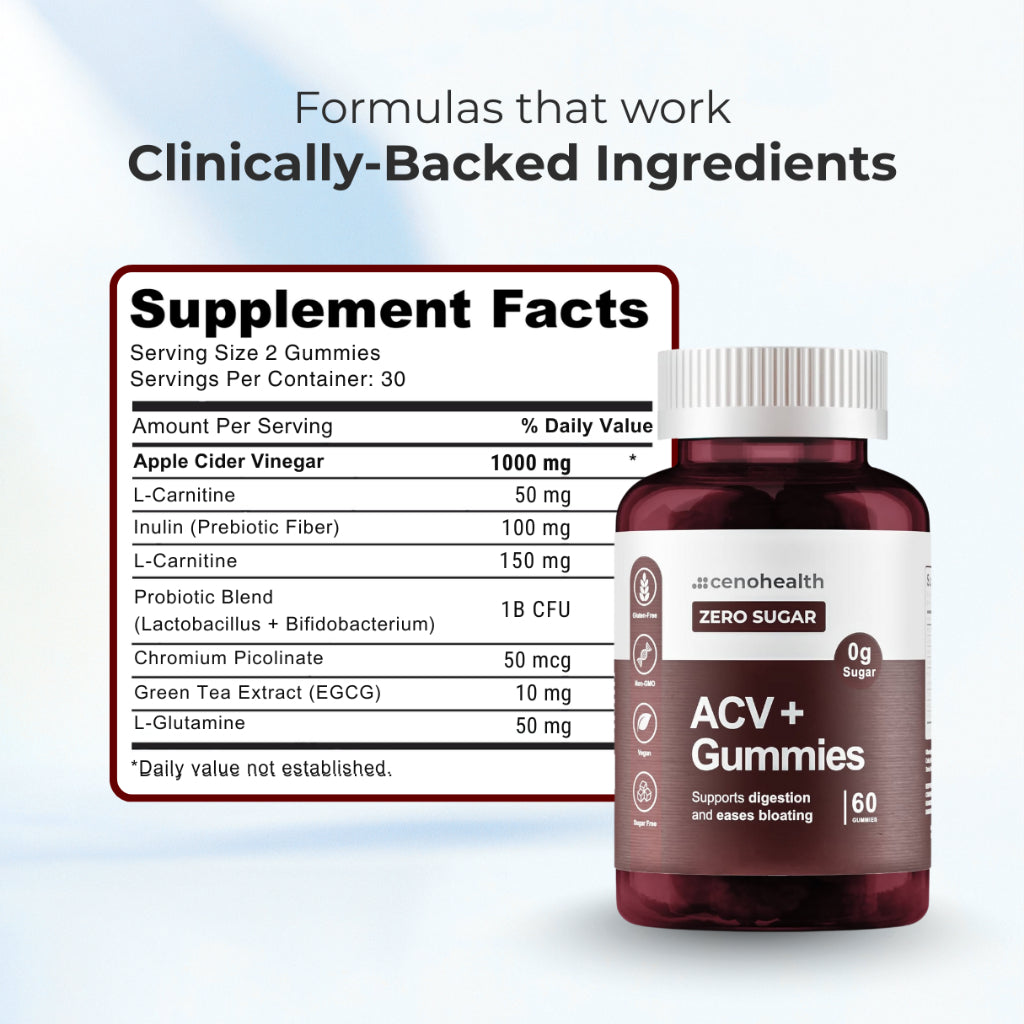 ACV + Probiotics Gummies